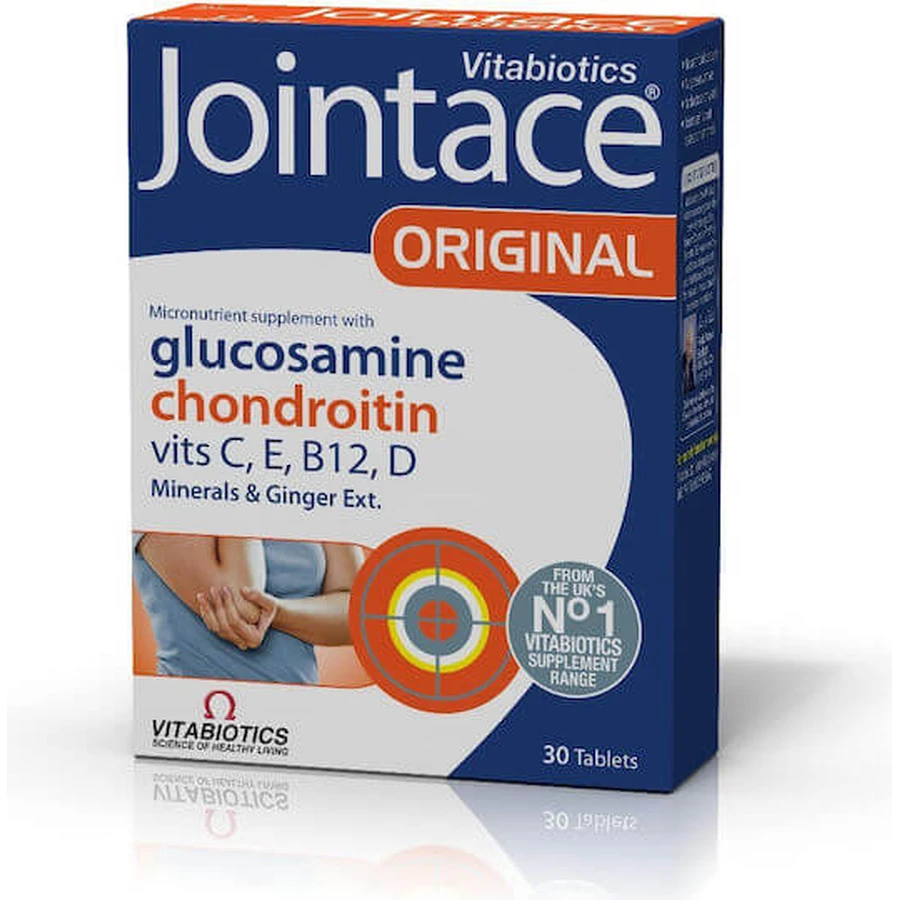 Vitabiotics Jointace Original Supliment pentru Sănătatea Articulațiilor & Oaselor 30 capace