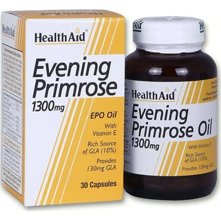 Health Aid Olio di enotera 1300mg Integratore per la menopausa 30 caps