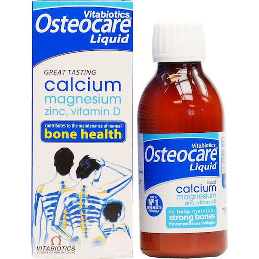 Vitabiotics Osteocare Liquid Original Knochengesundheit Ergänzung 200ml Orange