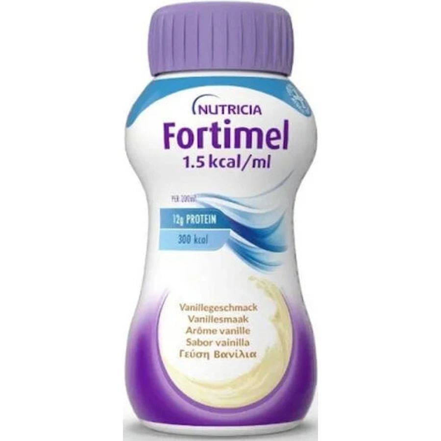 Nutricia Fortimel Protein 1.5kcal Weight Loss Supplement 4 x 50ml Vanilla