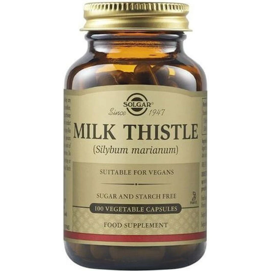 Solgar Milk Thistle 100 kapsułek wegetariańskich: ceny i cechy