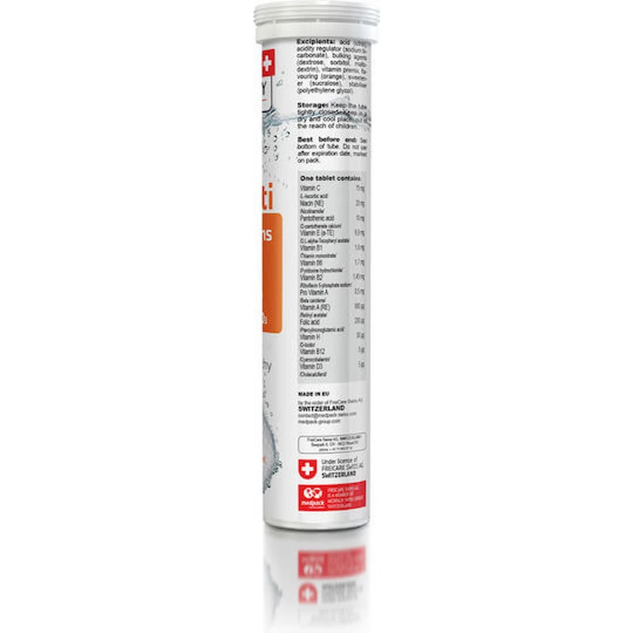Swiss Energy Multi Vitamins Biotin Multivitamină pentru Energie 1000mg 20 file de ef