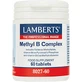 Lamberts Methyl B Complex Vitamina pentru Energie, Întărirea Sistemului Imunitar & Sistemul Nervos 60 Tablete