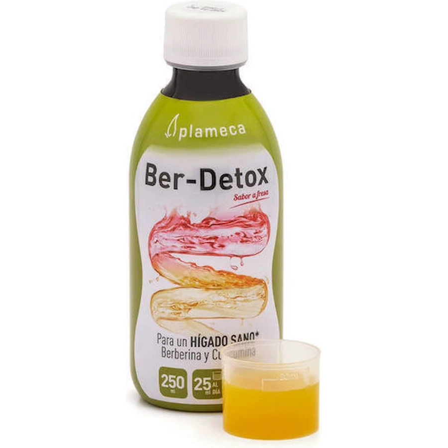 Plameca Ber-Detox Supliment Alimentar Special 250ml Căpșună