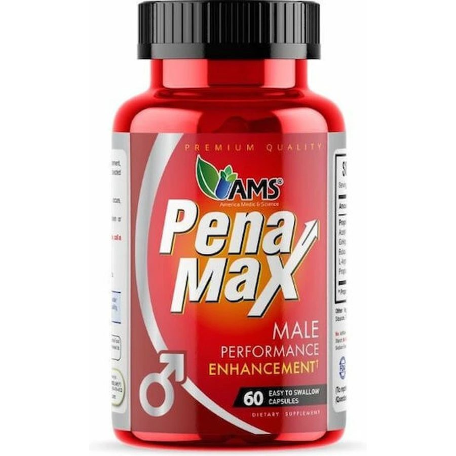 AMS Penamax specjalny suplement diety 60 kaps: ceny i cechy