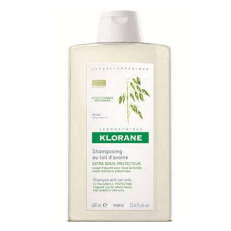 Uiterst milde shampoo met havermelk, 400 ml, Klorane