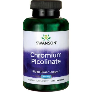 Swanson Crom Picolinat 200mg 200 capsule