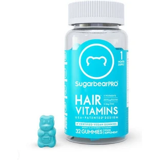 Oso de Azúcar Vitaminas para el Cabello Suplemento Alimenticio Especial 32 caramelos de goma