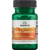 Swanson Beta Caroteno Vitamina A Vitamina para el Cabello, la Piel y Acción Antioxidante 10000iu 100 softgels