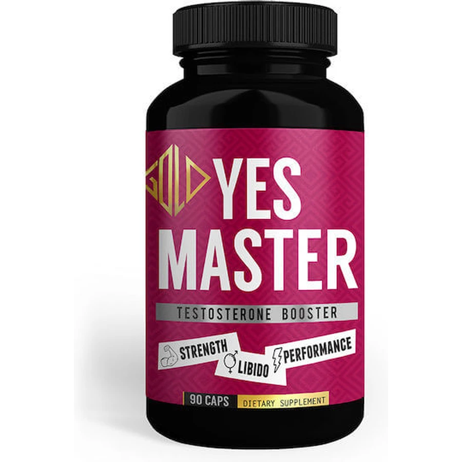 GoldTouch Nutrition Yes Master Testo Booster Testosterone Boost & Workout Supplement 90 caps