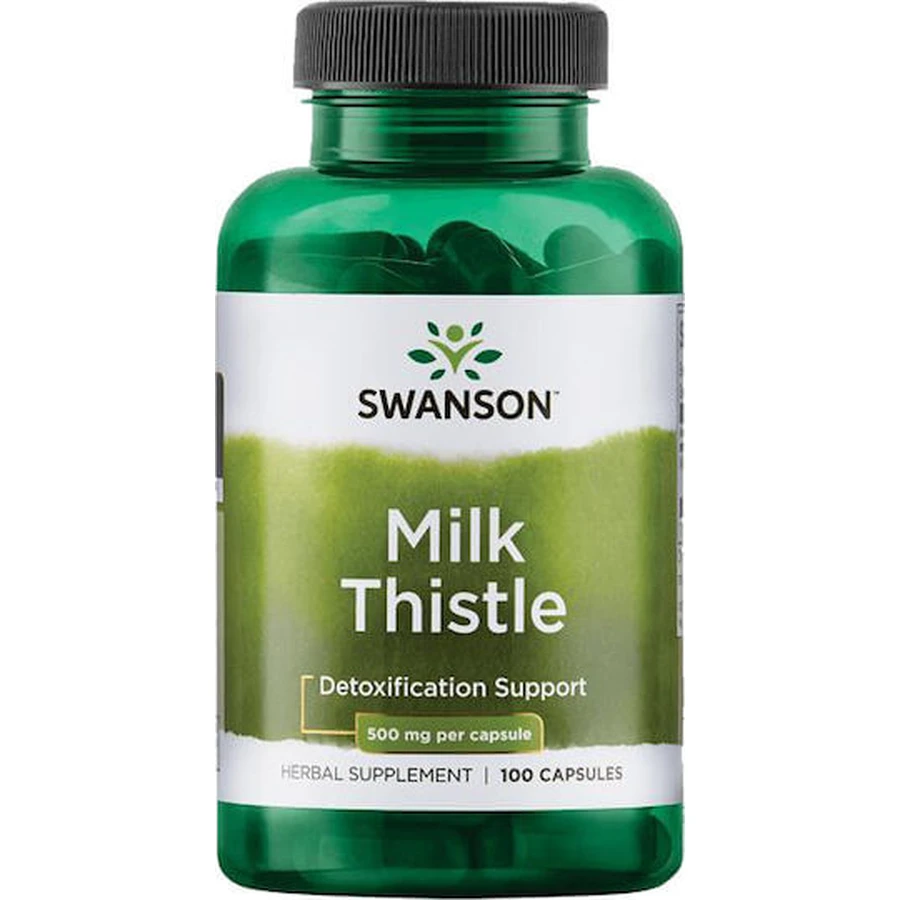 Swanson Milk Thistle 500mg 100 kaps: ceny i cechy