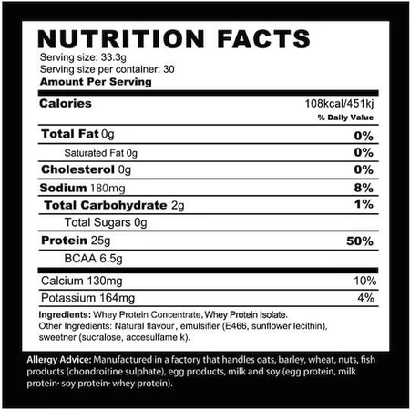 Fire & Spear Whey Protein Proteină Din Zer Fără gluten cu Aromă Ciocolata 1kg