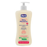 Sampon si gel de dus micelar dermatologic Baby Moments Sensitive, 500 ml, +0 luni, Chicco