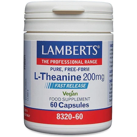 Lamberts L-Teanina 200mg 60 Capsule