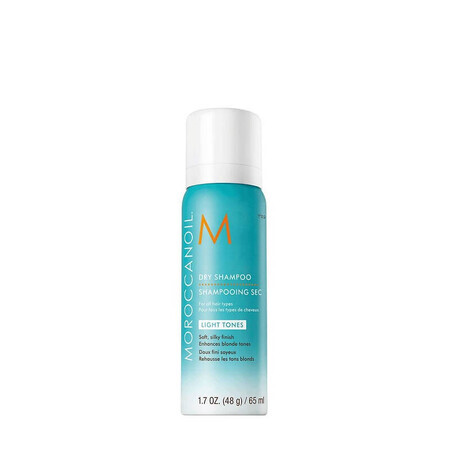 Shampooing sec pour cheveux clairs, 65 ml, Moroccanoil