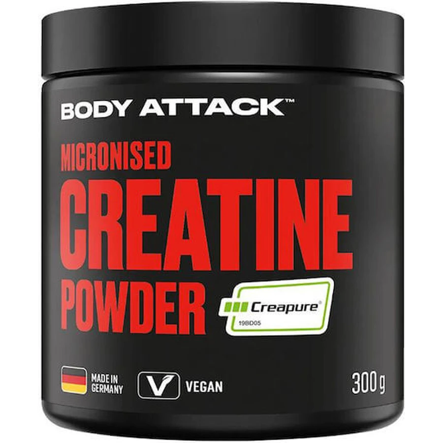 Body Attack Micronized Creatine Powder Creapure® 300gr