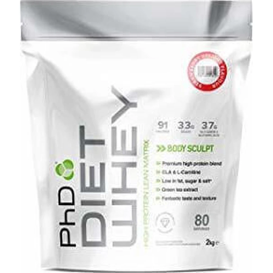 PhD Diet Whey Whey Body Sculpt Whey Protein with Flavor Strawberry Delight 2kg