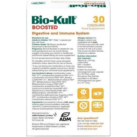 Bio-Kult Boosted Extra Strength Probiotyk 30 kaps: ceny i cechy