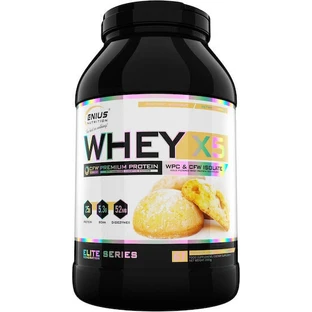 Genius Nutrition Whey-X5 Whey Protein with Flavor Biscotto Cookie 2kg