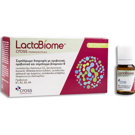 Cross Pharmaceuticals LactoBiome Probiotyk 10 fiolek: ceny i cechy
