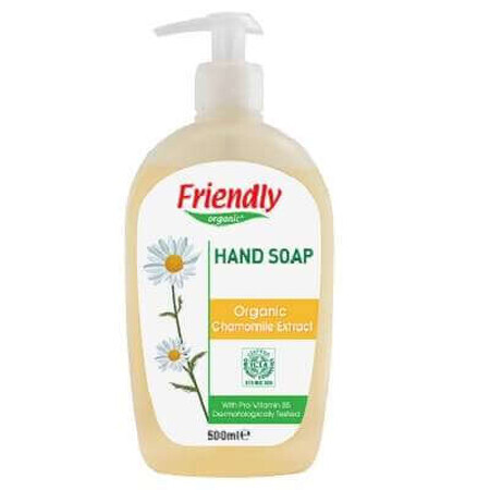 Handzeep met kamille, 500ml, Friendly Organic