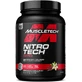 MuscleTech Nitro-Tech Ripped Whey Protein Glutenvrij met Smaak French Vanilla French Vanilla Bean 1.8kg