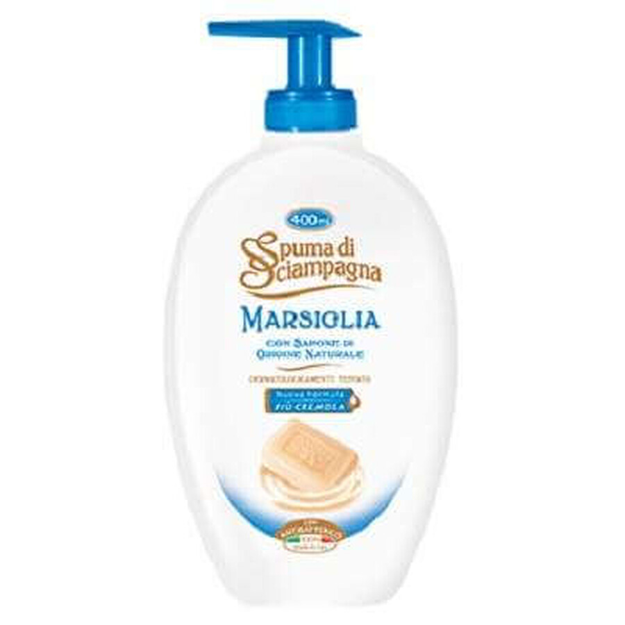 Jabón líquido antibacteriano de Marsella, 400 ml, Spuma di Sciampagna