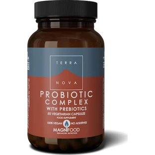 TerraNova Probiotic Complex with Prebiotics Probiotice 50 capsule veget