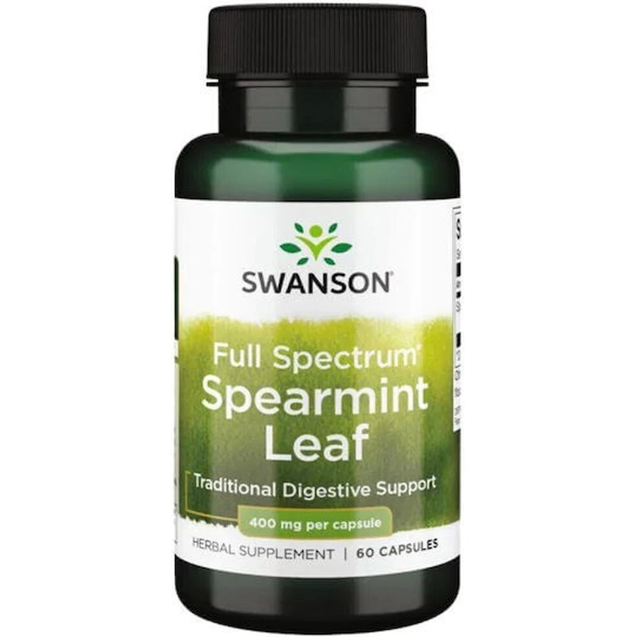 Swanson Probiotice 400mg 60 capace Mentă verde