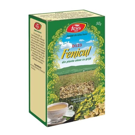 Tè al finocchio, D123, 50 g, Fares