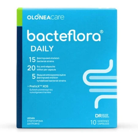 Olonea Bacteflora Daily Probiotice 10 capsule veget