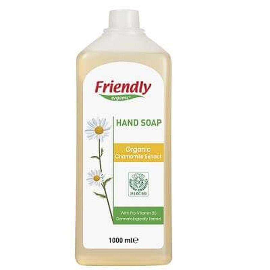 Handzeep met kamille, 1000 ml, Friendly Organic