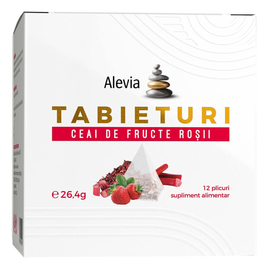 Té de frutos rojos Tabieturi , 12 bolsitas, Alevia