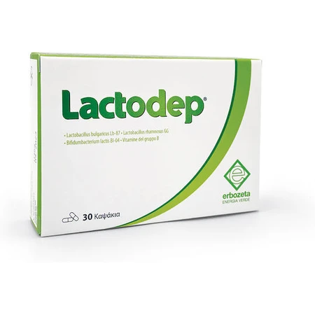 Erbozeta Lactodep Probiotyki 30 kaps: ceny i cechy