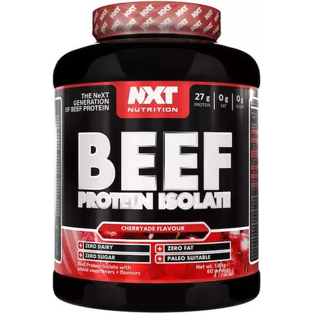 Nxt Nutrition Beef Isolate cu Aromă Cherryade 1.8kg
