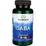 Swanson GABA 500 mg 100 cápsulas sin sabor
