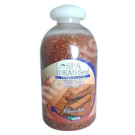 Sare de baie aroma de ciocolata, Dead Sea Spa, 600g, Eroni