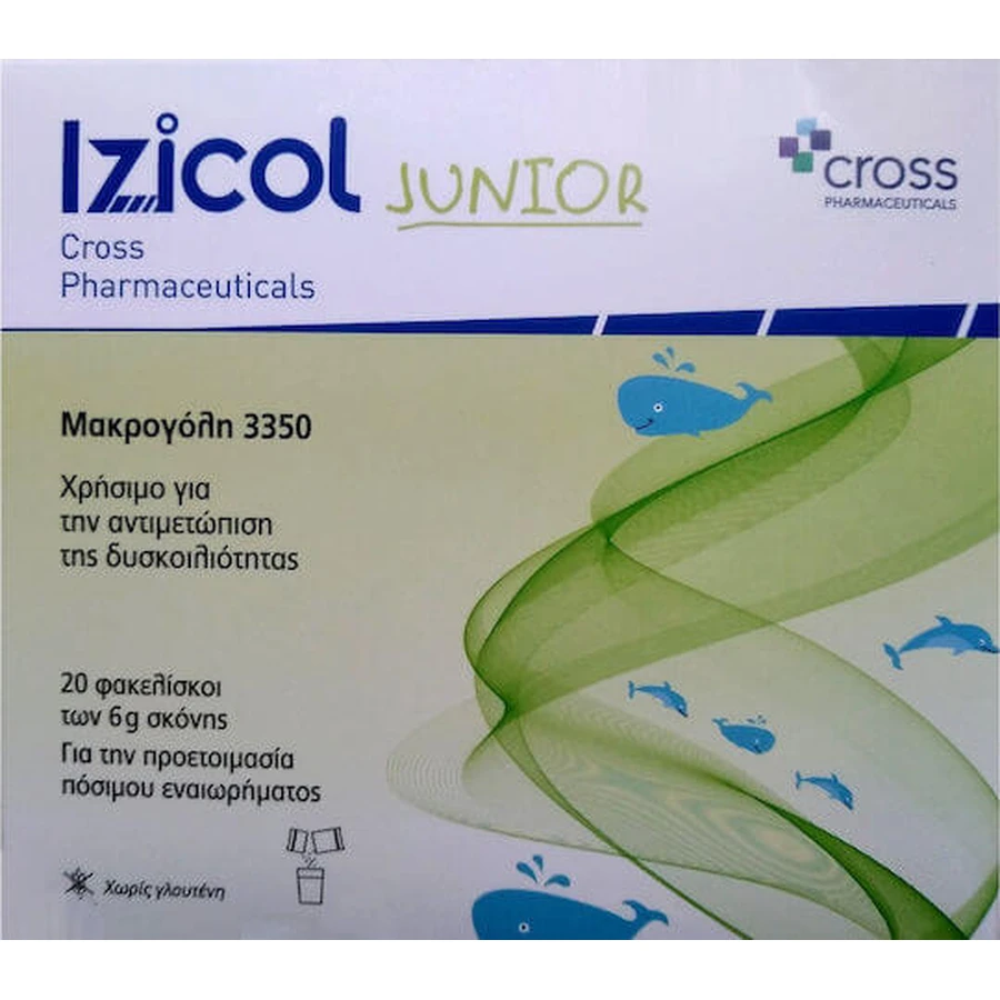Cross Pharmaceuticals Izicol Junior Supliment Alimentar Special 6gr