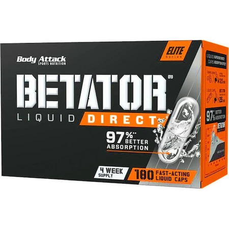 Body Attack Betator Suplemento Dietético Especial 180 cáps.