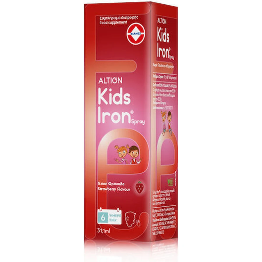 Altion Ferro Spray per bambini 30ml Fragola