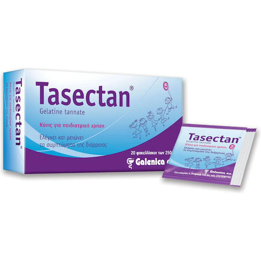 Galenica Tasectan 250mg Specjalny suplement diety 20 saszetek: ceny i cechy