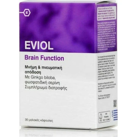 Eviol Brain Function Memory Supplement 30 kapsułek miękkich: ceny i cechy