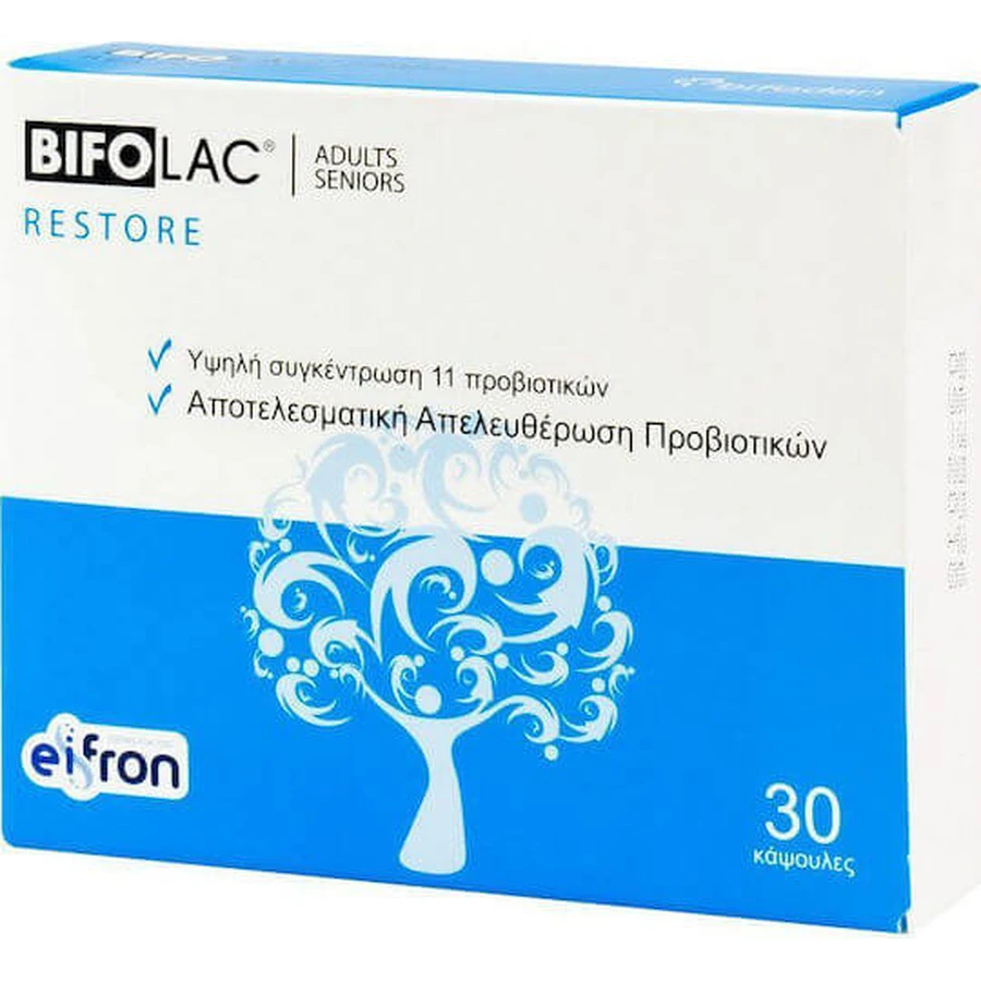 Bifolac Restore Probiotic 30 caps