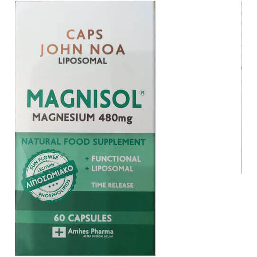 John Noa Magnisol 480mg 60 capsule