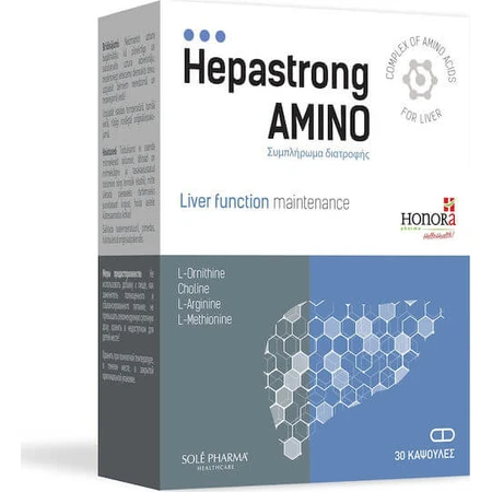 Honora Hepastrong Amino Suplement diety Special 30 kaps: ceny i cechy