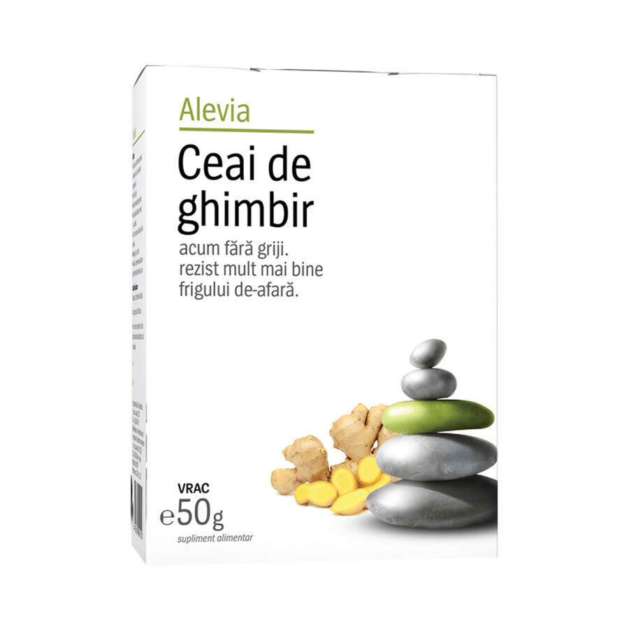 Té de jengibre, 50 g, Alevia