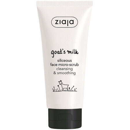 Scrub microcristalin cu siliciu pentru fata, 75 ml, Goat's Milk, 16125, Ziaja