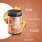 IronMaxx Clear Whey Isolate ZERO Proteine del siero di latte senza lattosio al gusto di tè freddo alla pesca 400gr
