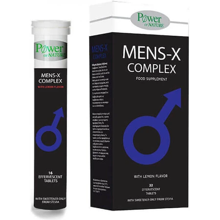 Power Health Mens-X Complex Suplement zwiększający poziom testosteronu 32 tabs eff Lemon: ceny i cechy