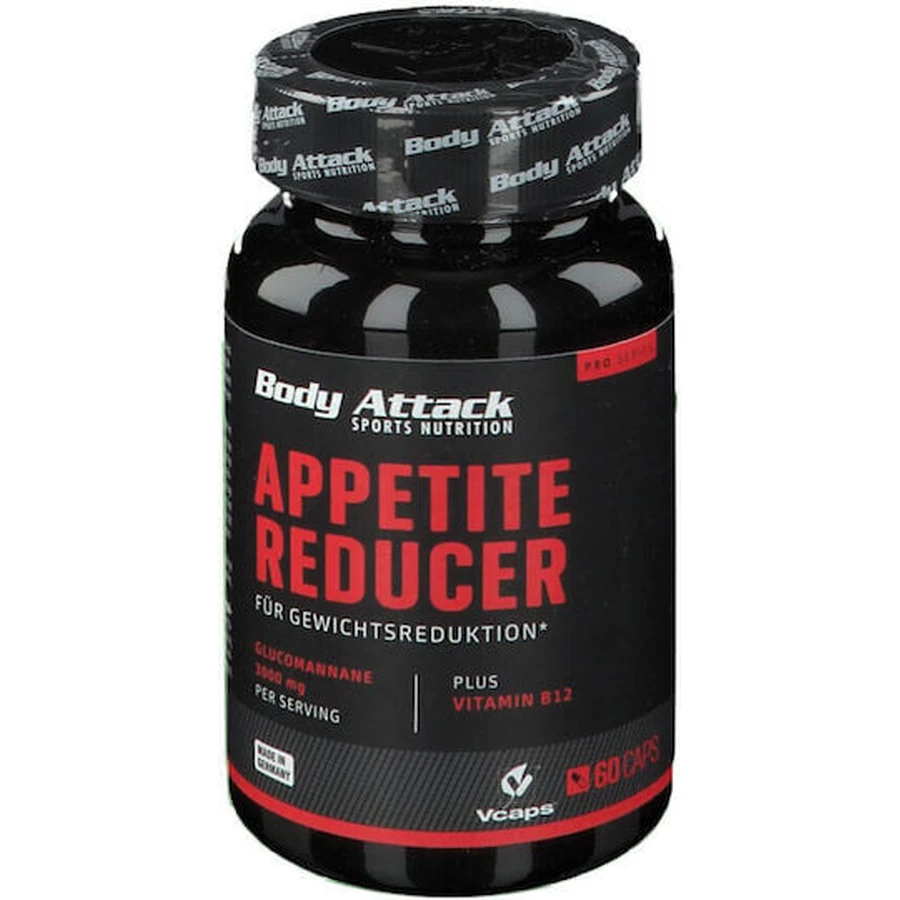 Body Attack Appetite Reducer Weight Loss Supplement 60 pflanzliche Kapseln